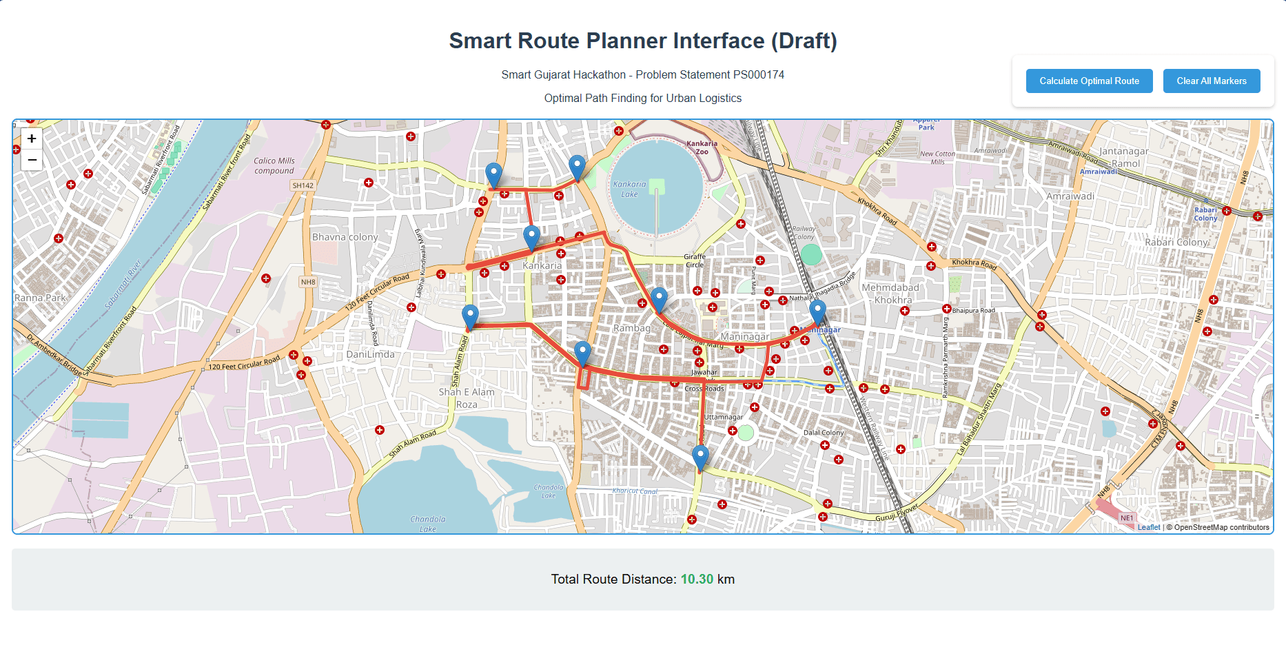 Shortest-Path-on-Map